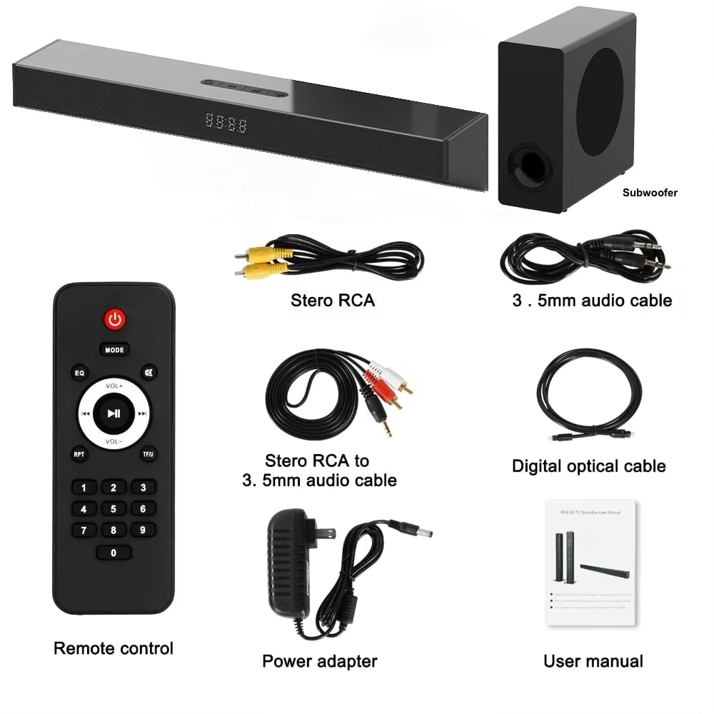 Soundbar z Bluetooth in brezžičnim Subwoofer