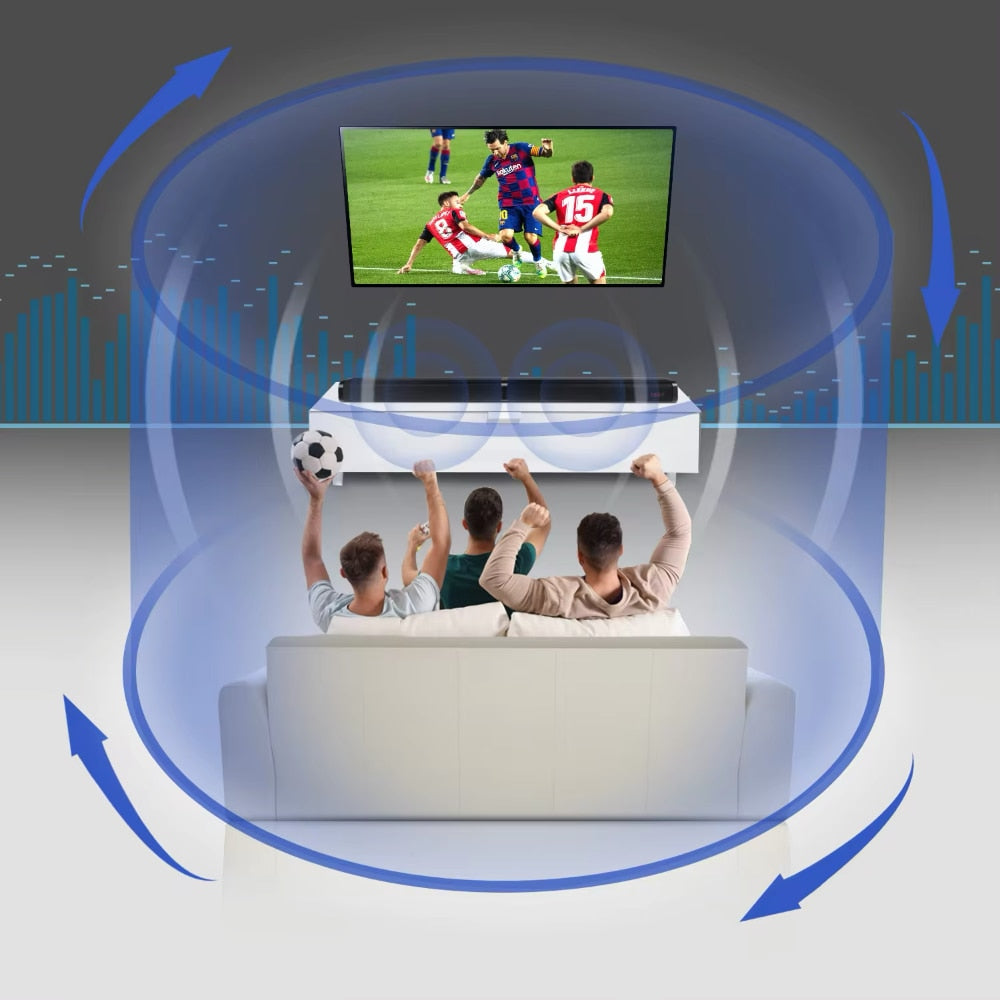 Soundbar z Bluetooth in brezžičnim Subwoofer