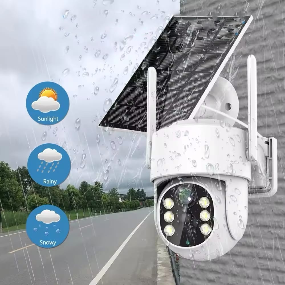 Brezžična kamera za zunanji nadzor z napajanjem iz sončne celice