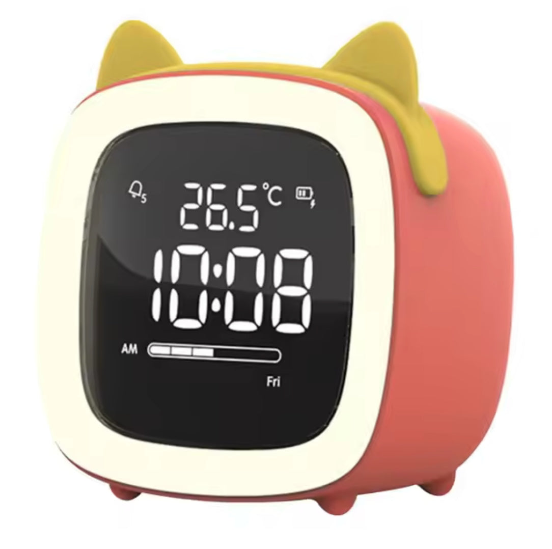 Otroška budilka z nočno lučko