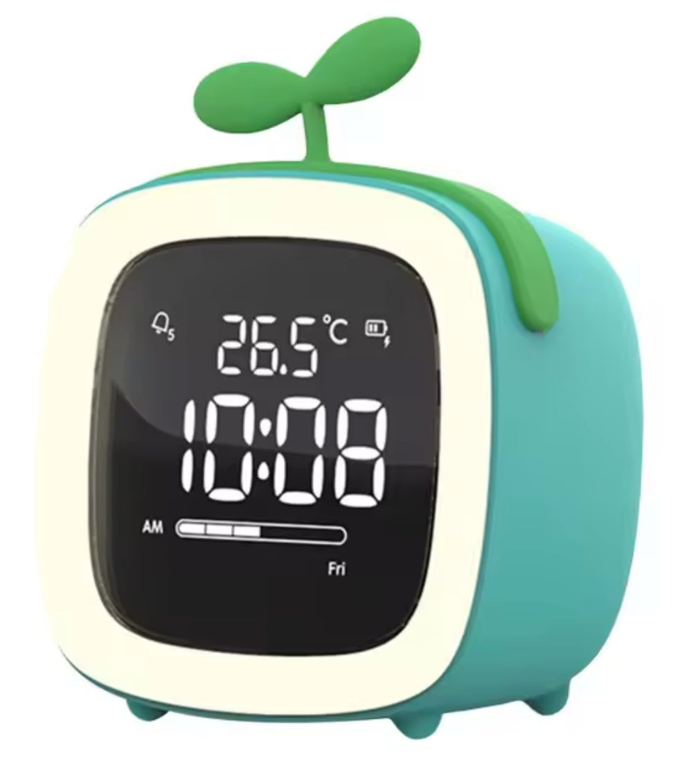 Otroška budilka z nočno lučko