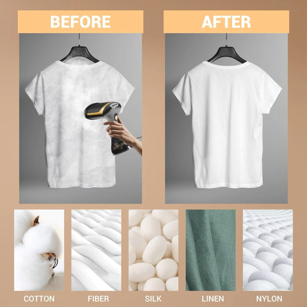 Prenosni parni likalnik za navpično likanje, 1500 W