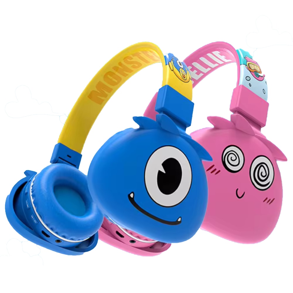 Otroške brezžične bluetooth slušalke z mikrofonom
