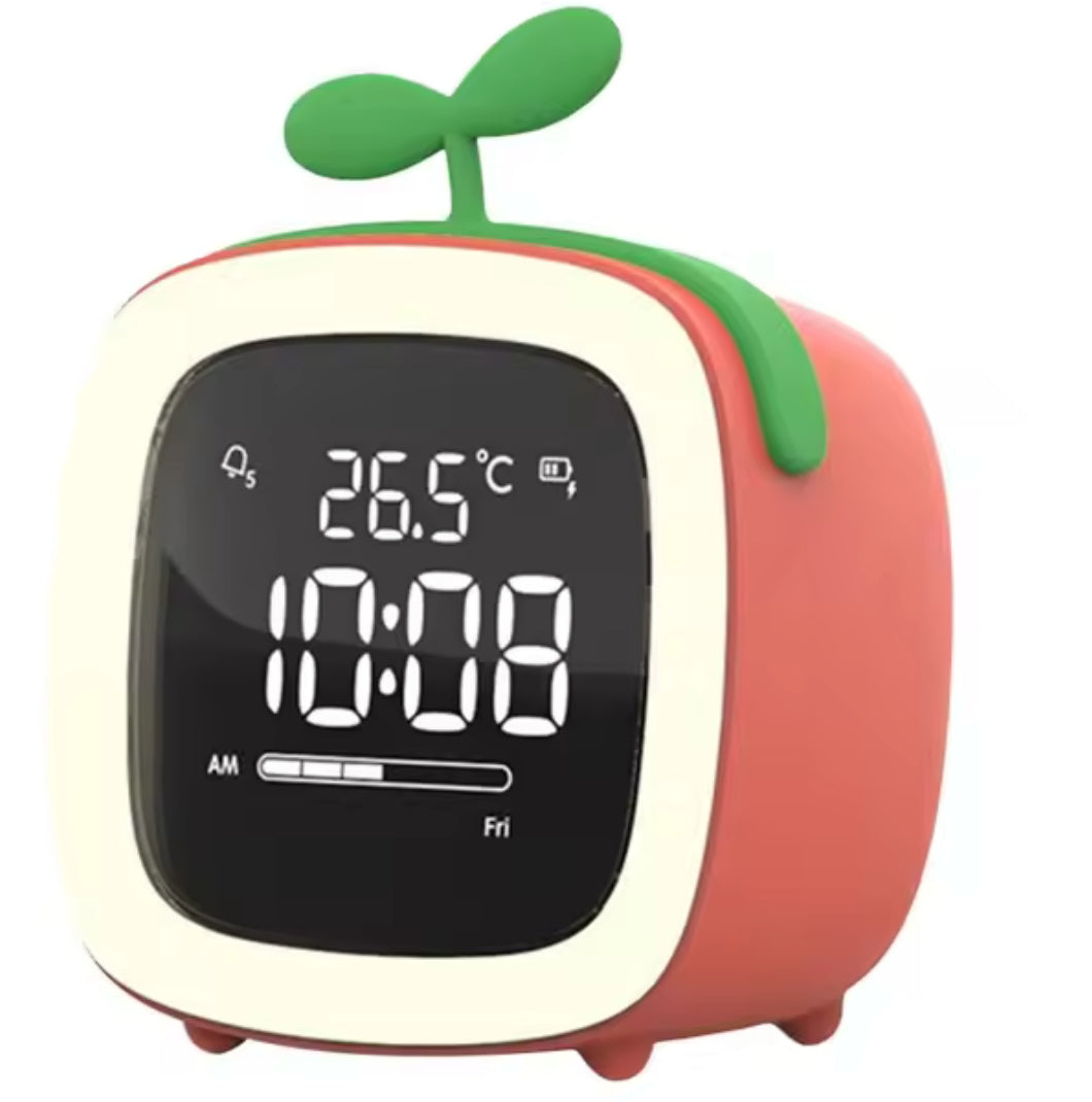 Otroška budilka z nočno lučko