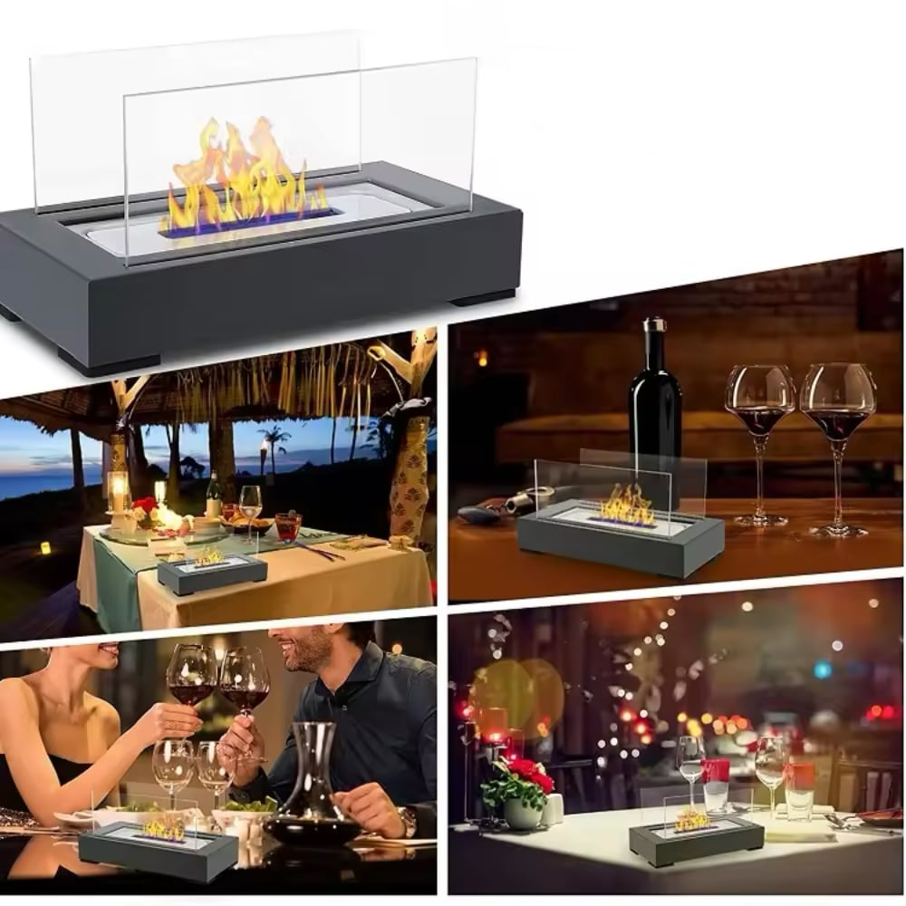 Namizni kamin na bioetanol