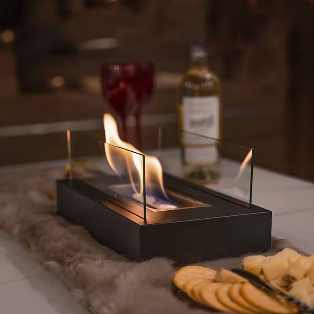 Namizni kamin na bioetanol