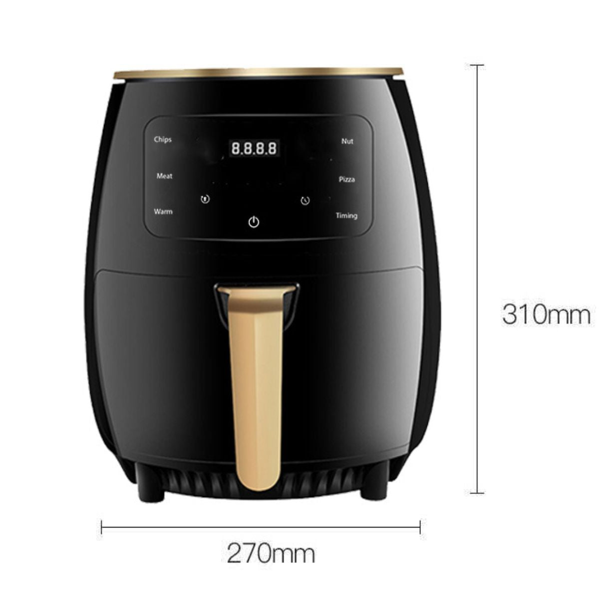 Cvrtnik na vroč zrak s kapaciteto 4,5L