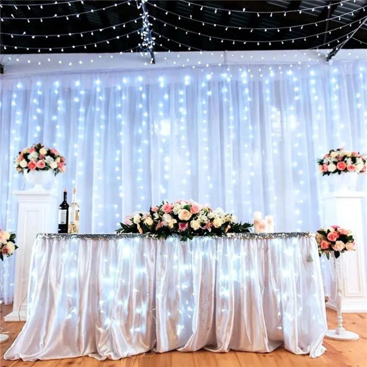 LED Svetlobna zavesa 3x3m