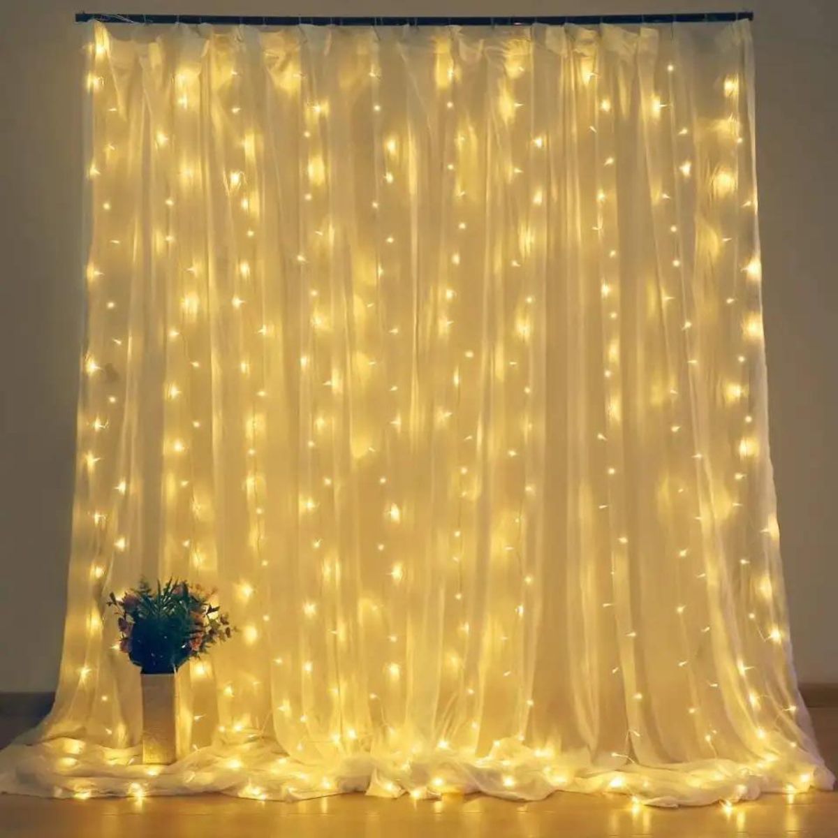 LED Svetlobna zavesa 3x3m