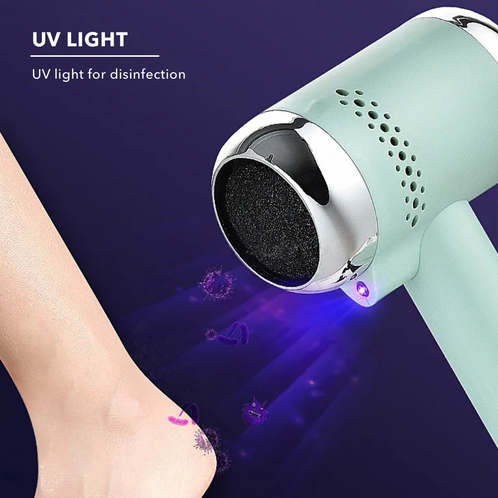 Električna vakuumska naprava za nego stopal