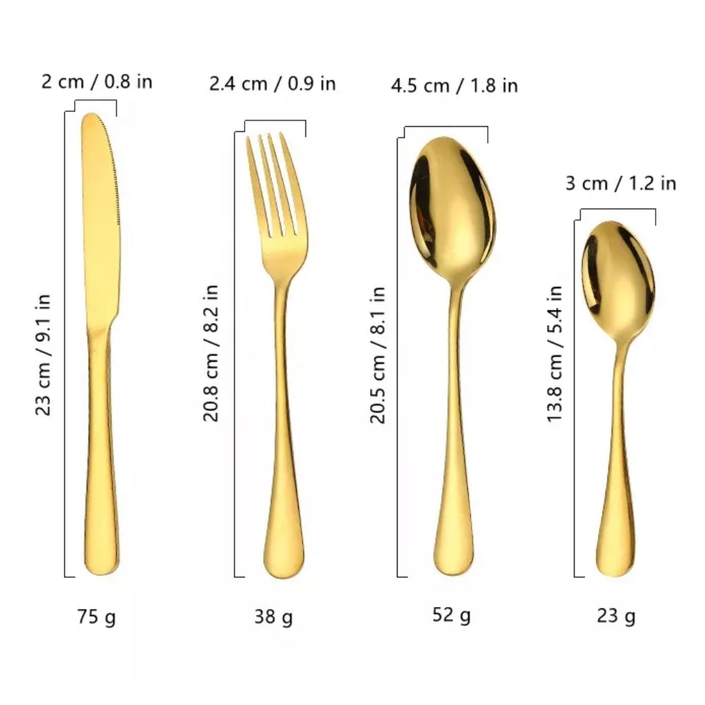 Set jedilnega pribora "MAXINE" v 24 delih