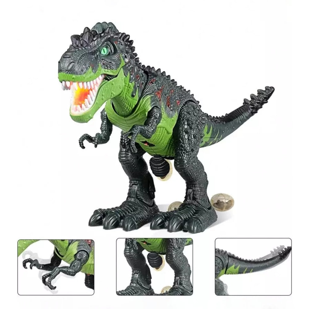 Robot dinozaver, ki bruha ogenj