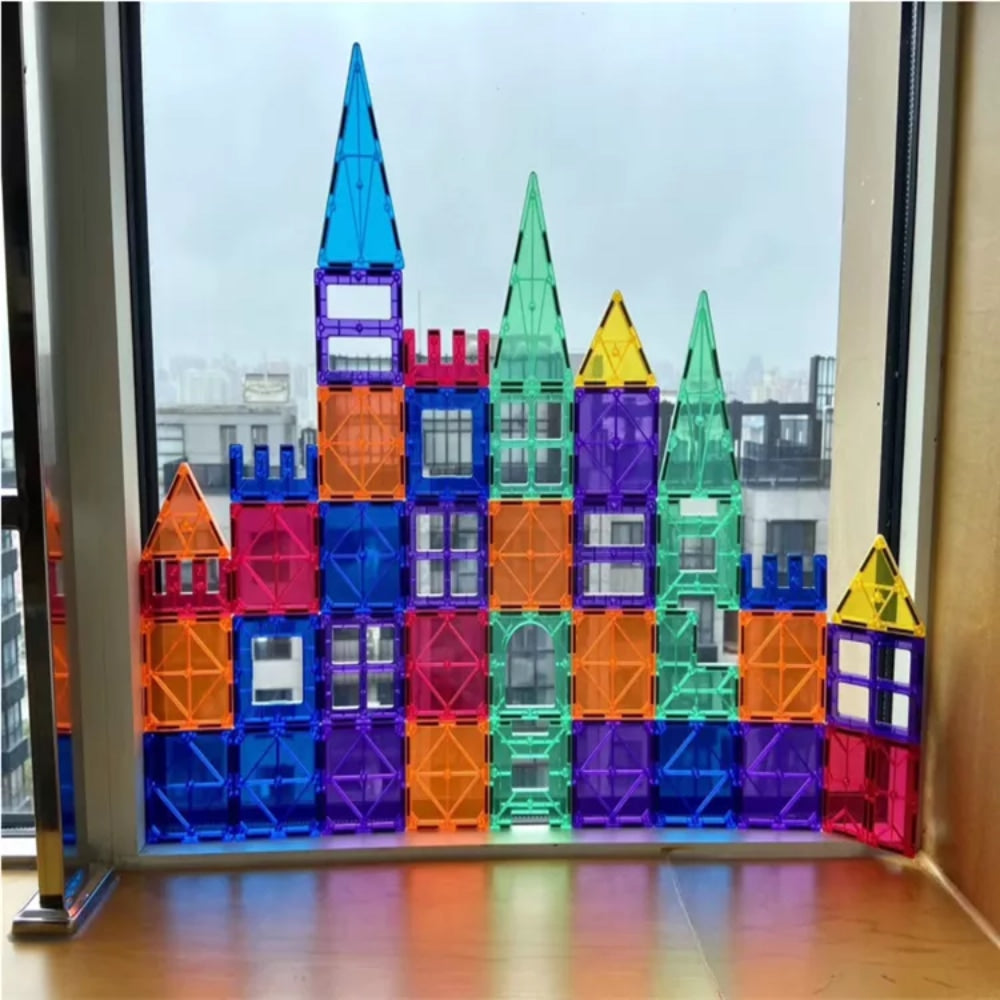 Magnetne kocke - kreativni set - 100 kosov