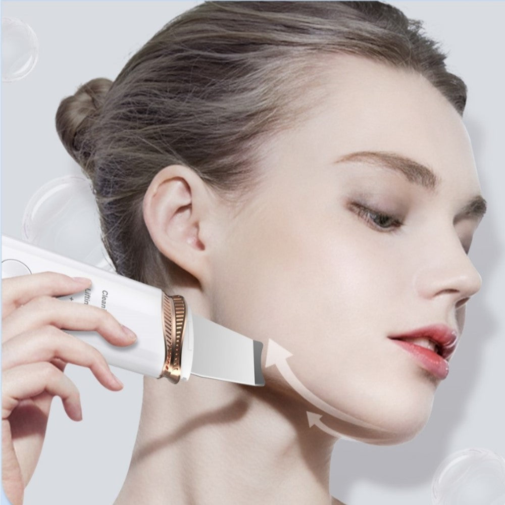 Profesionalna ionska ultrazvočna lopatica za čiščenje obraza (čistilnik kože)