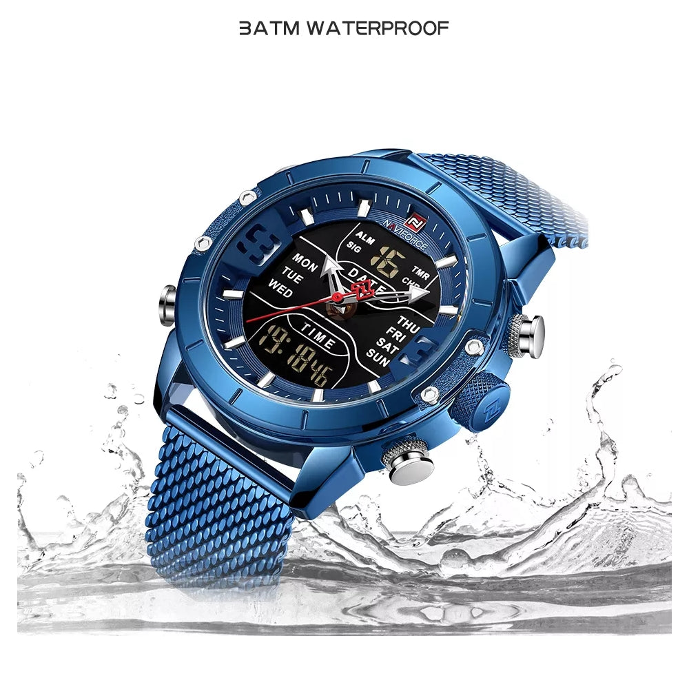 Moška ura MACHTSTEEL