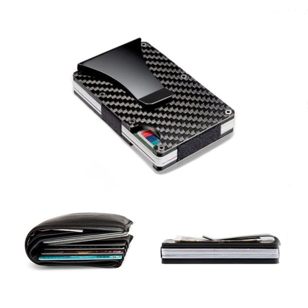 Aluminijast etui za kartice