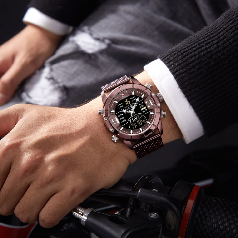 Moška ura MACHTSTEEL