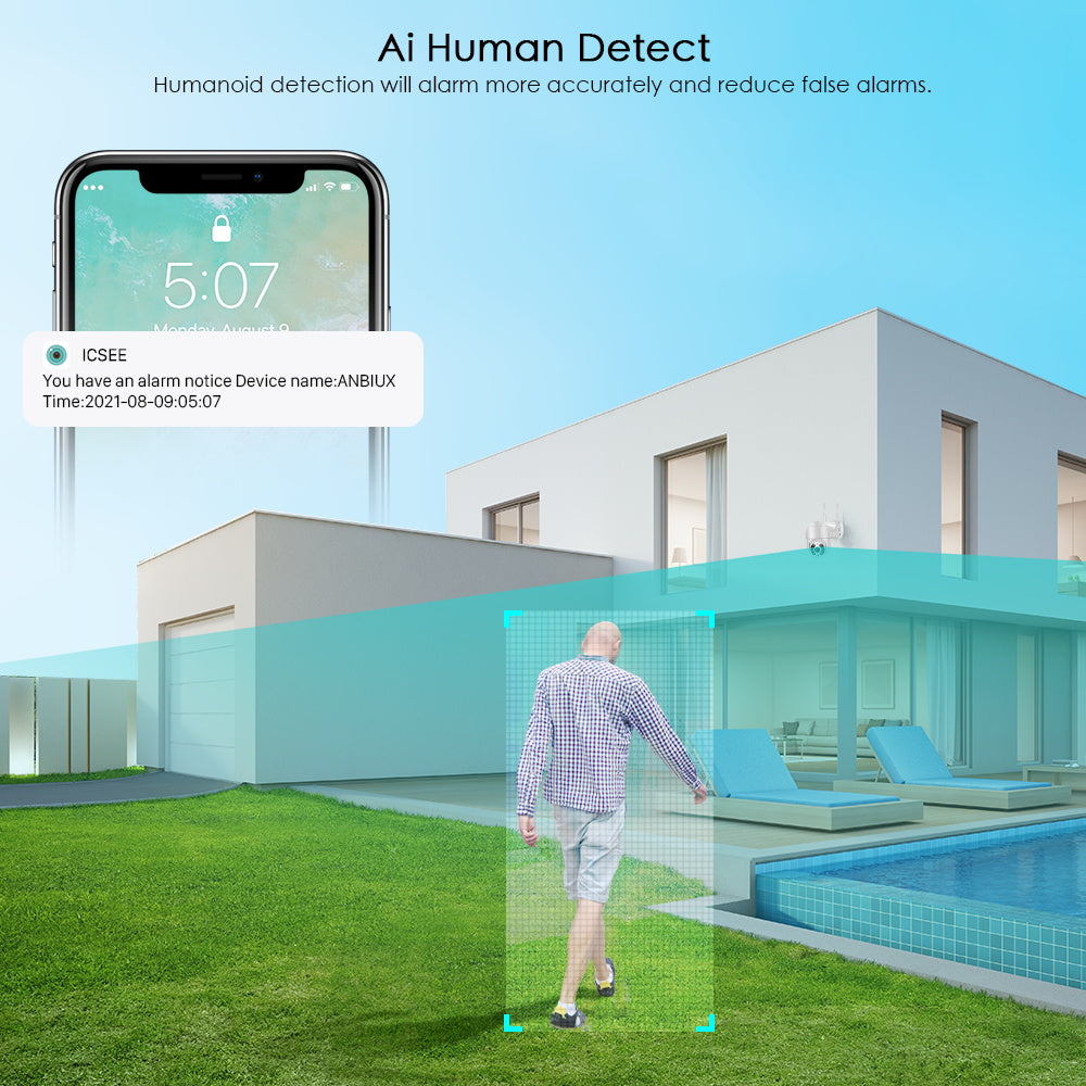 Zunanja nadzorna kamera z Wifi