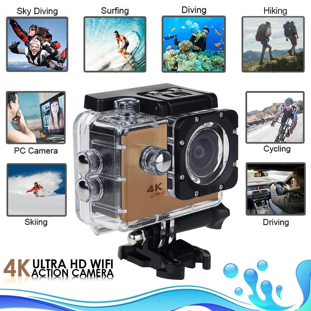 4K Ultra HD Action kamera, vodoodporna, WiFi