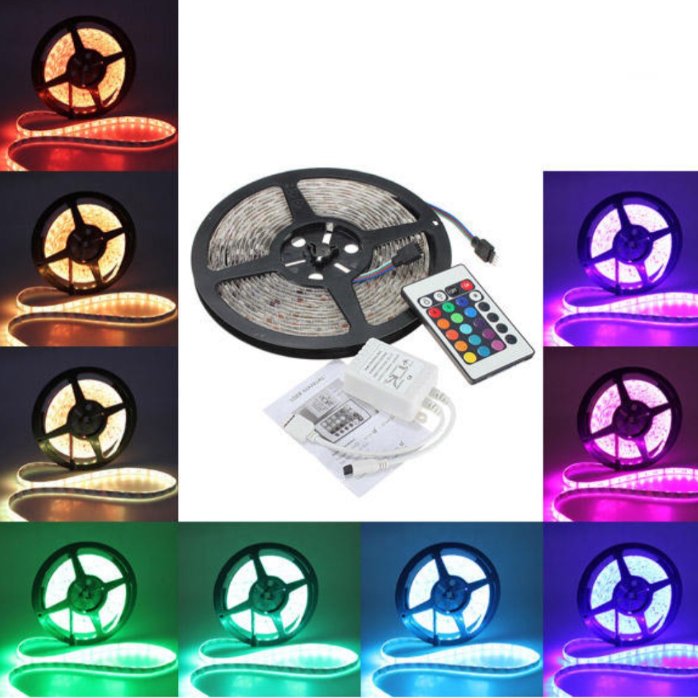 LED Trak RGB-W 5M z daljinskim upravljalnikom