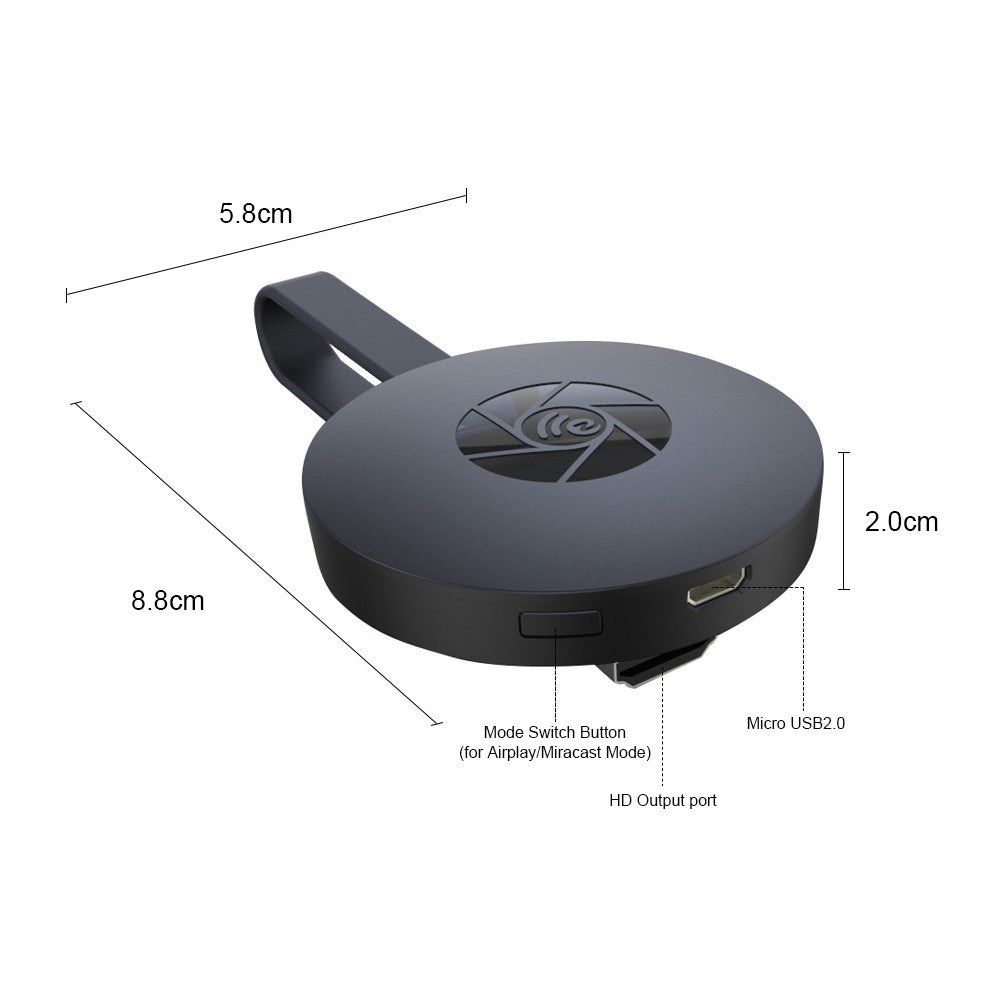 MiraCast Wireless brezžični HDMI TV predvajalnik