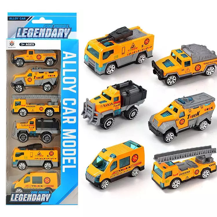 6-delni komplet avtomobilčkov