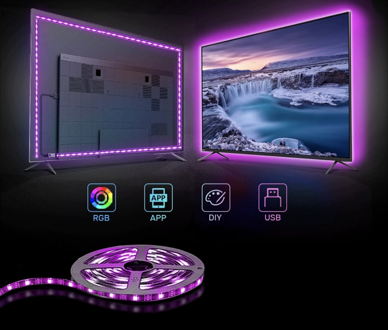 LED USB TV Trak