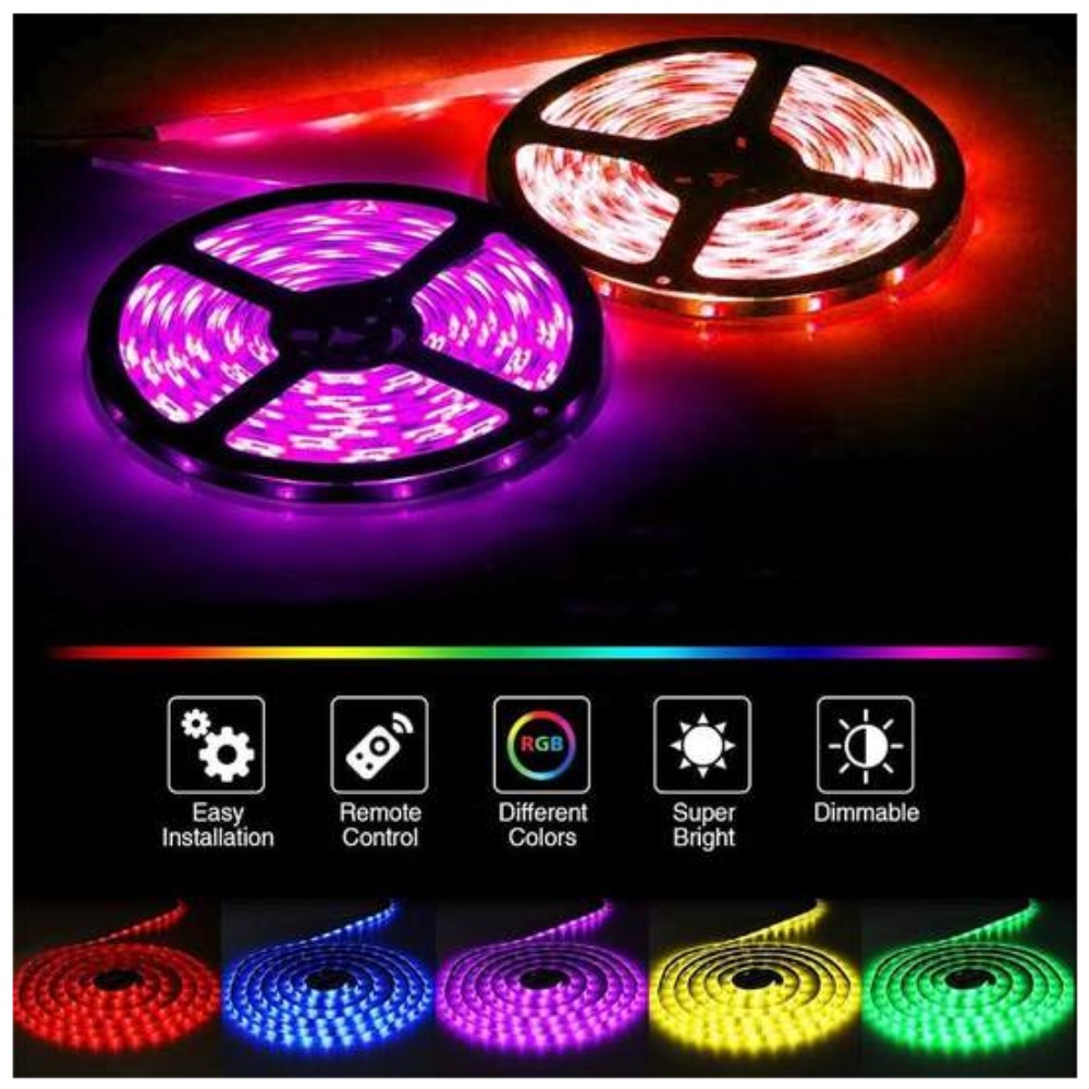 LED Trak RGB-W 5M z daljinskim upravljalnikom