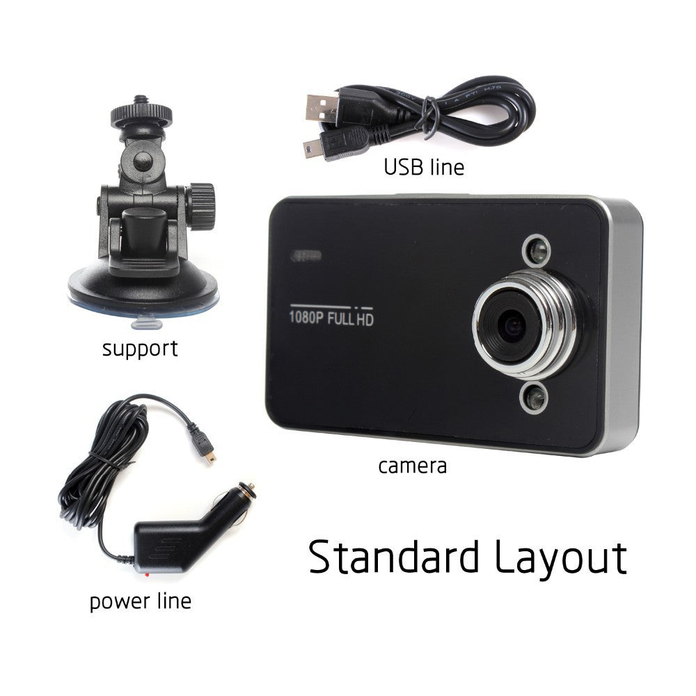 FULL HD Avtomobilska kamera za snemanje + detektor gibanja