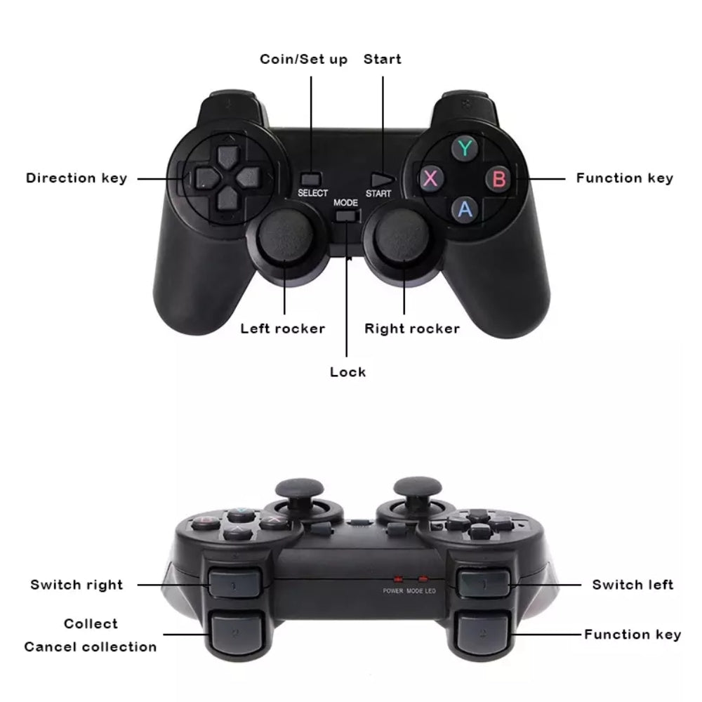 Brezžični igralni kontroler PS4/PC/Android/iOS