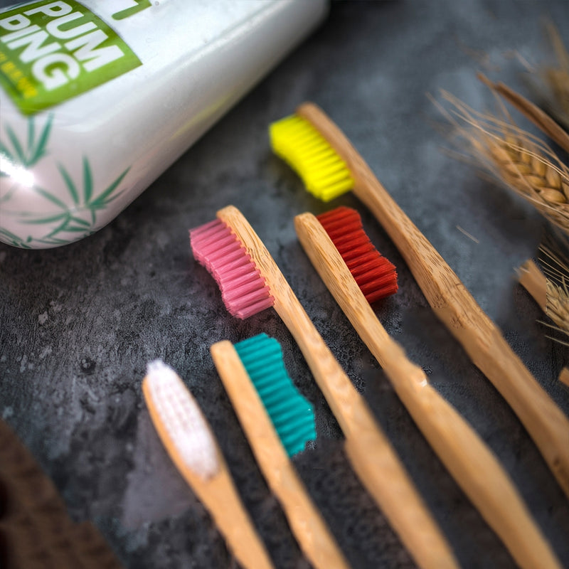 BAMBOO zobna ščetka - Set 4 kosov