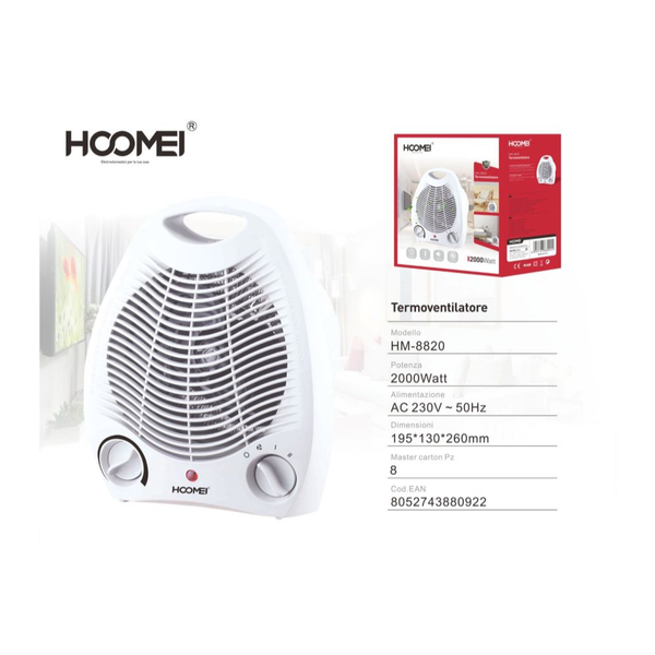 Hoomei električni grelec 2000W
