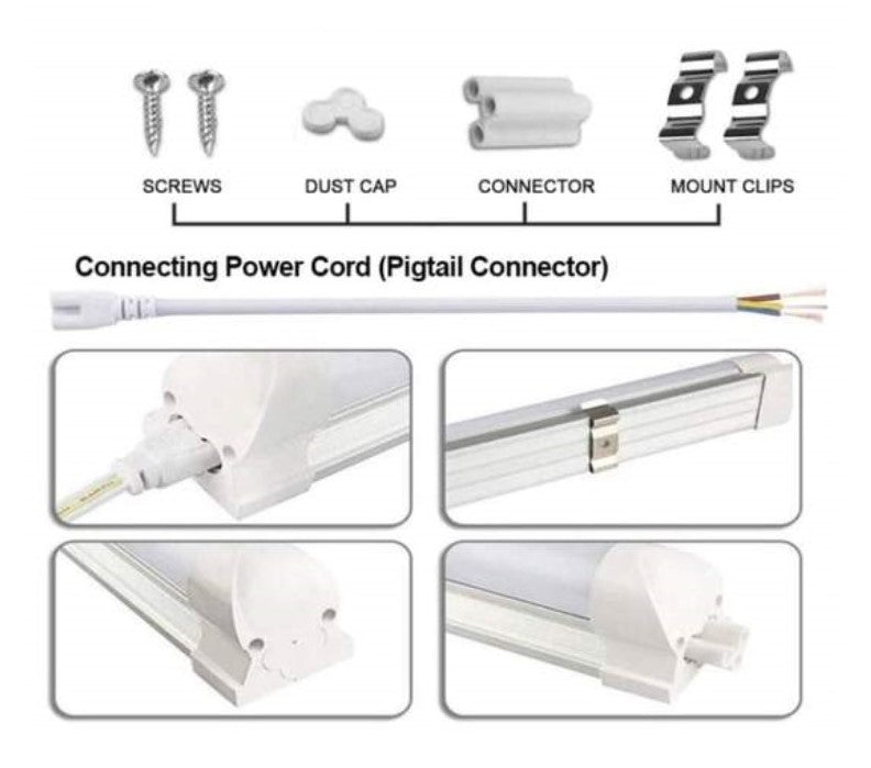 LED Cevno svetilo T8 120CM, 72W, 7000K
