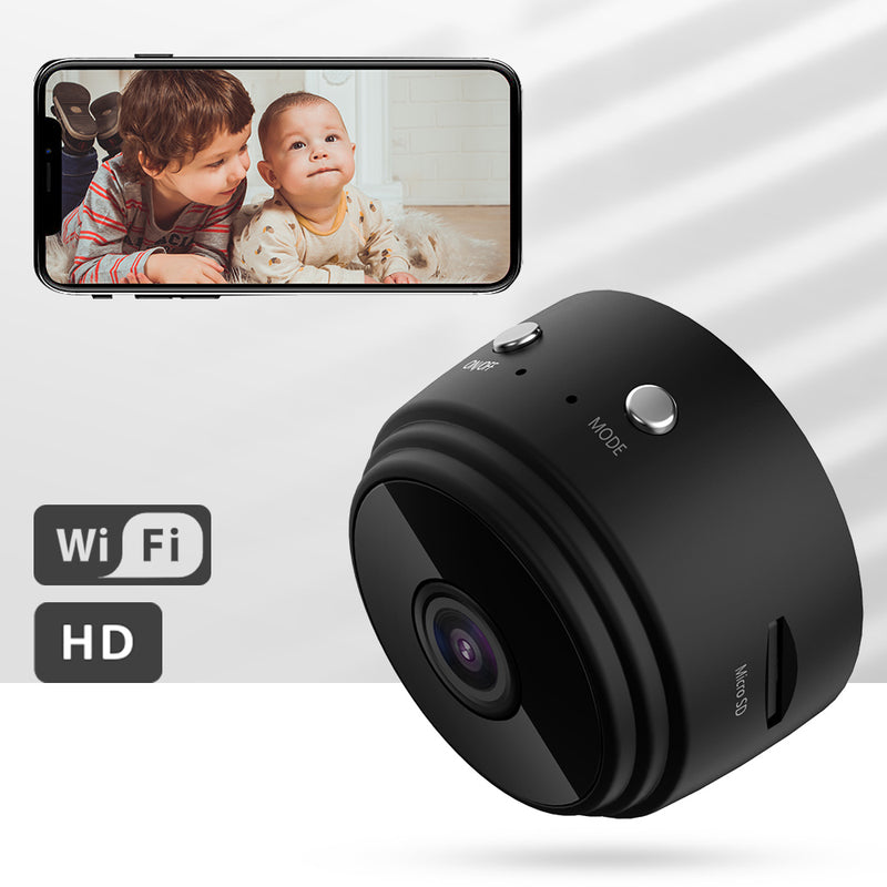 Mini nadzorna kamera, WiFi, nadzor v živo, dnevno in nočno snemanje